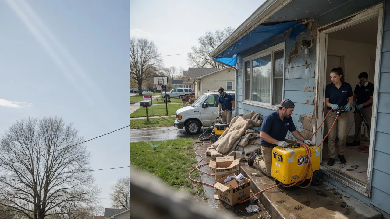 Basement Flood Cleanup in Darwin, MN near me